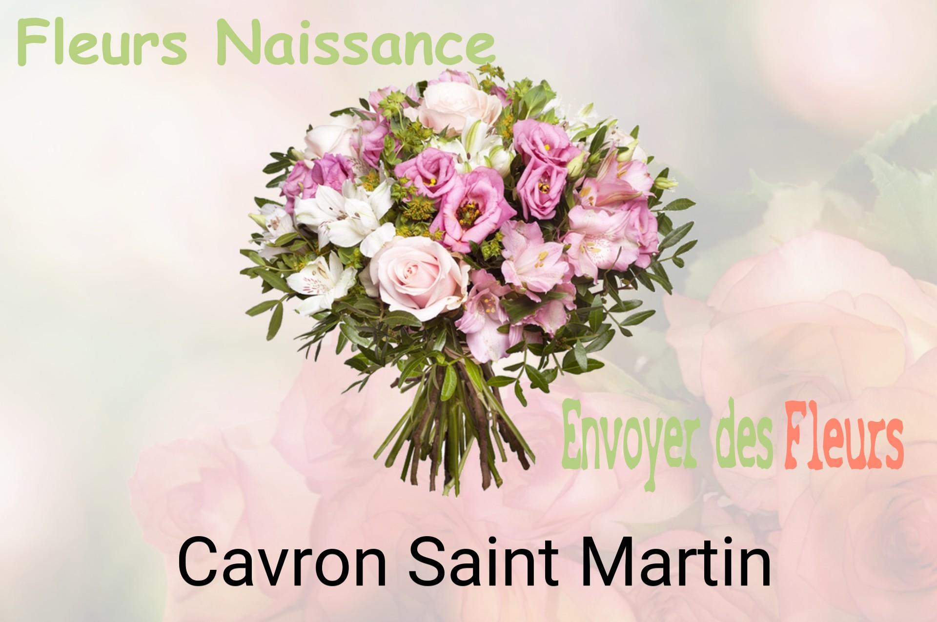 Bouquet de fleurs de naissance livré à Cavron-Saint-Martin